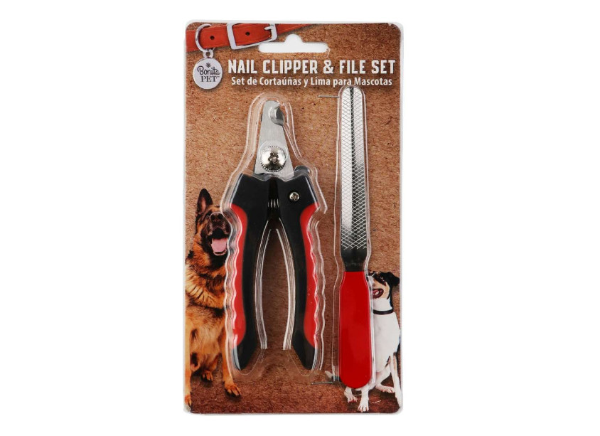 Dog Nail Clippers & File Sets - 2 Pieces